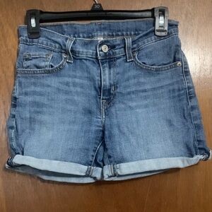 Levi's Classic Blue Jean Shorts